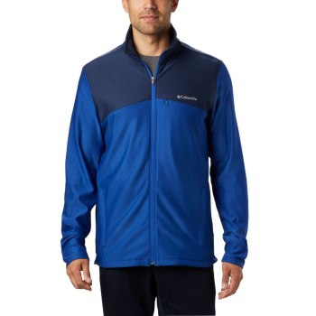 Columbia Jas Heren, Maxtrail Midlayer Fleece Donkerblauw, 86ULVXBOM